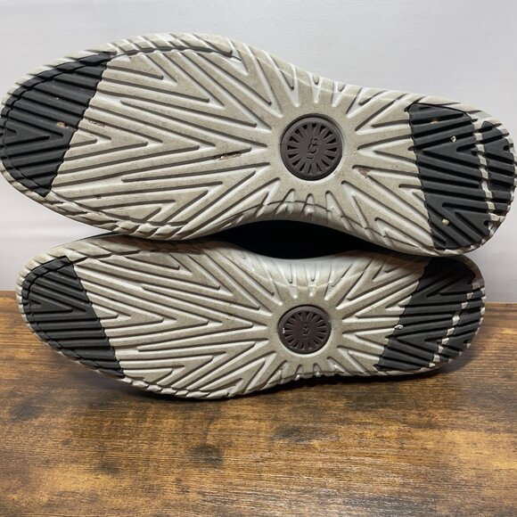 UGG Union Leather Chukka Boots Waterproof Men's Size 8 Black - Picture 8 of 9